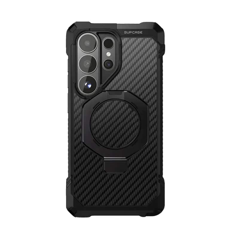 SUPCASE - UB Grip Rugged MagSafe Case for Samsung Galaxy S26 Ultra – Heavy-Duty Protection with Magnetic Charging Support - Carbon Fiber