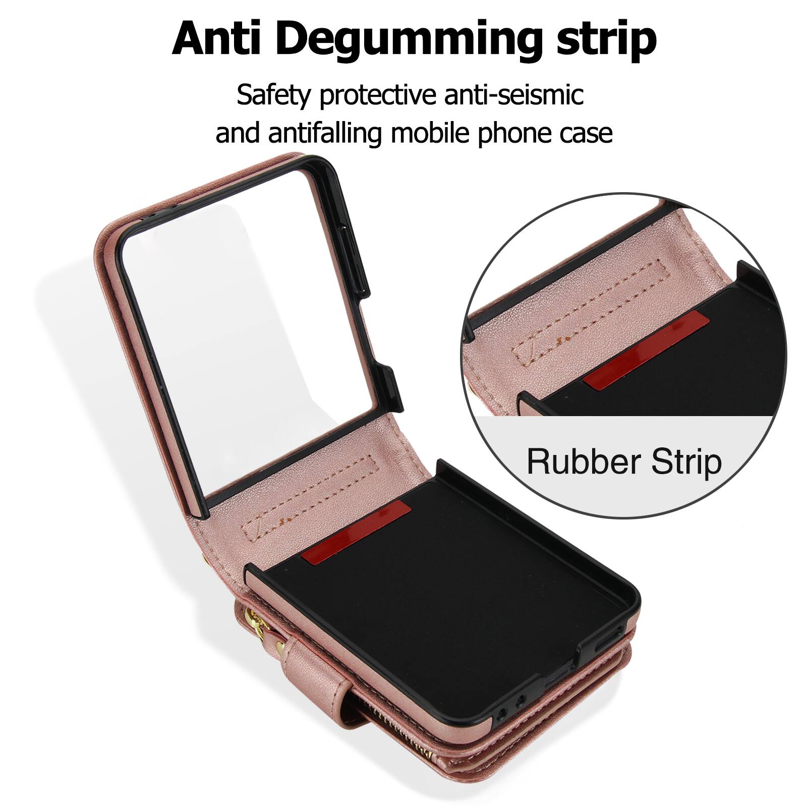 Anti Degumming strip  
Safety protective anti-seismic and antifalling mobile phone case  
Rubber Strip