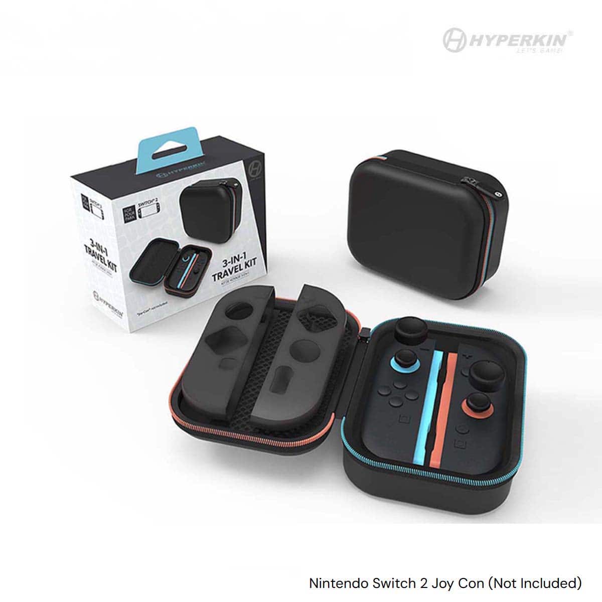 Hyperkin - 3-in-1 Travel Kit - For: Nintendo Switch® 2 / Joy-Cons