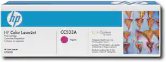 Front. HP - CC533A High-Yield Toner Cartridge - Magenta.