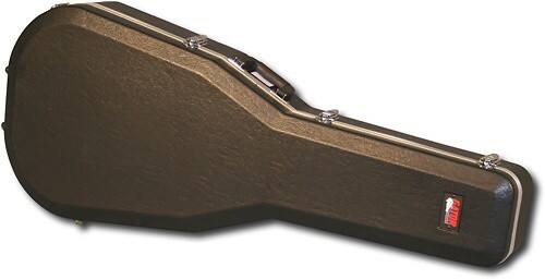 Angle Standard. Gator Cases - Molded Case for Most APX-Style Guitars - Black.