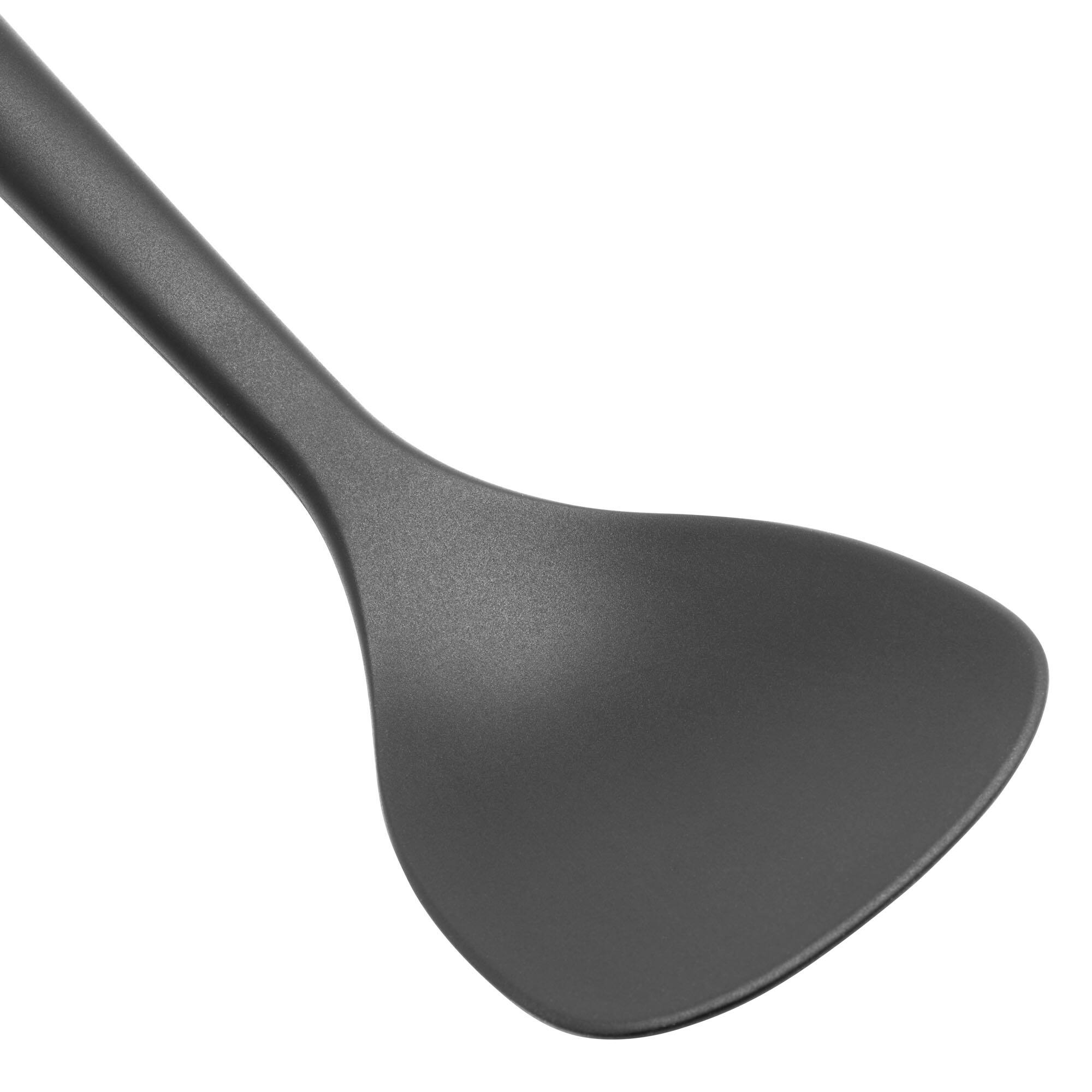 Alt View 3. Henckels - Henckels Silicone Onyx Cooking Utensil, Wok Turner - Black.