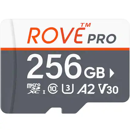 ROVE PRO
256 GB
micro SDXC I
10
U3
A2
V30