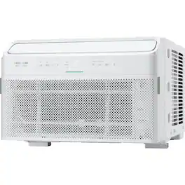 Frigidaire - Gallery 115V 8,000 BTU 350 Sq. Ft. Smart Inverter Window Air Conditioner - White