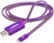 Alt View Zoom 14. Modal™ - Apple MFi Certified 3' Lighted Lightning Cable - Purple.