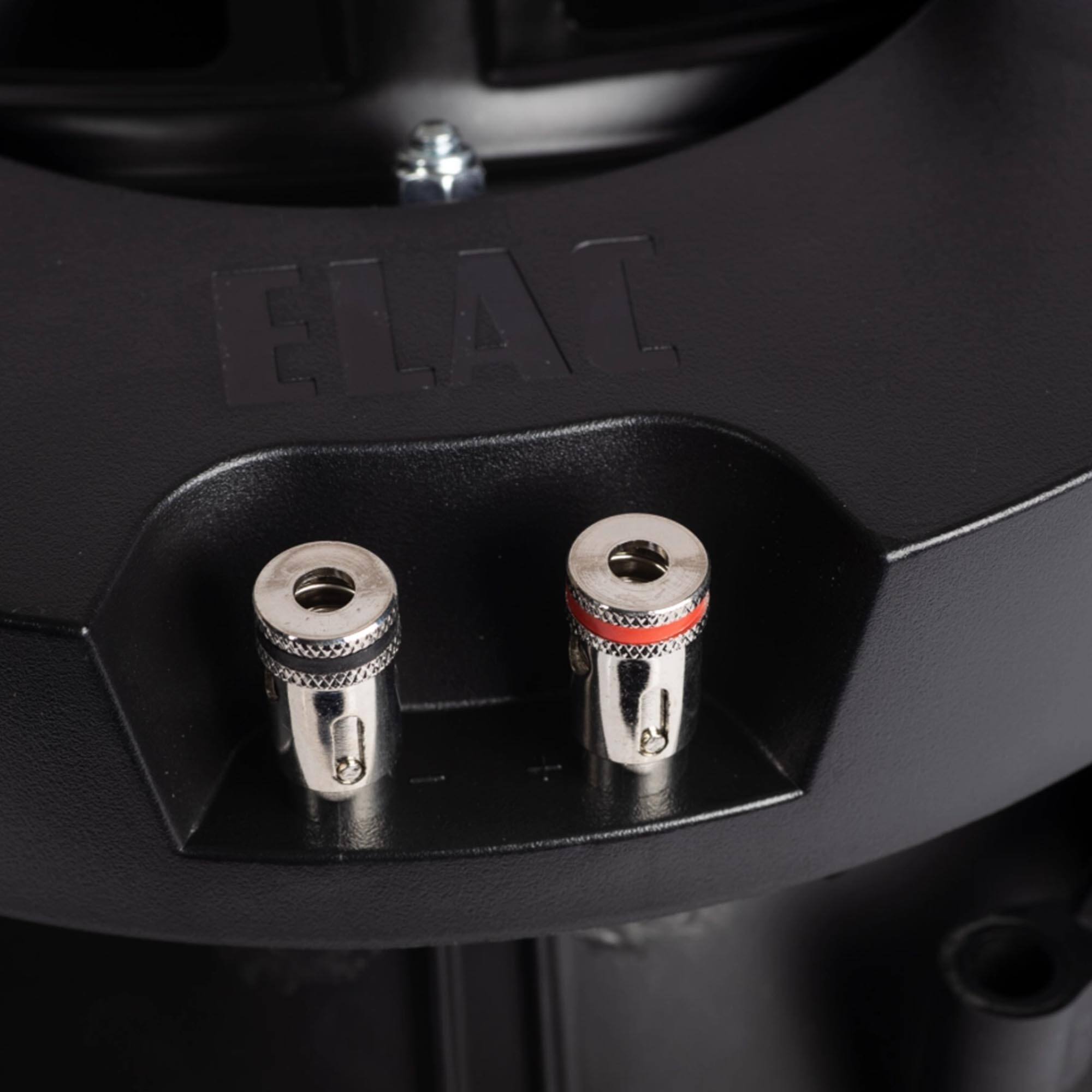 Alt View 4. ELAC - Elac IC-VT61-W - Vertex 1 6.5" Angled In-Ceiling Speaker - Includes White Grille, Sold Individually - Black/Gray.