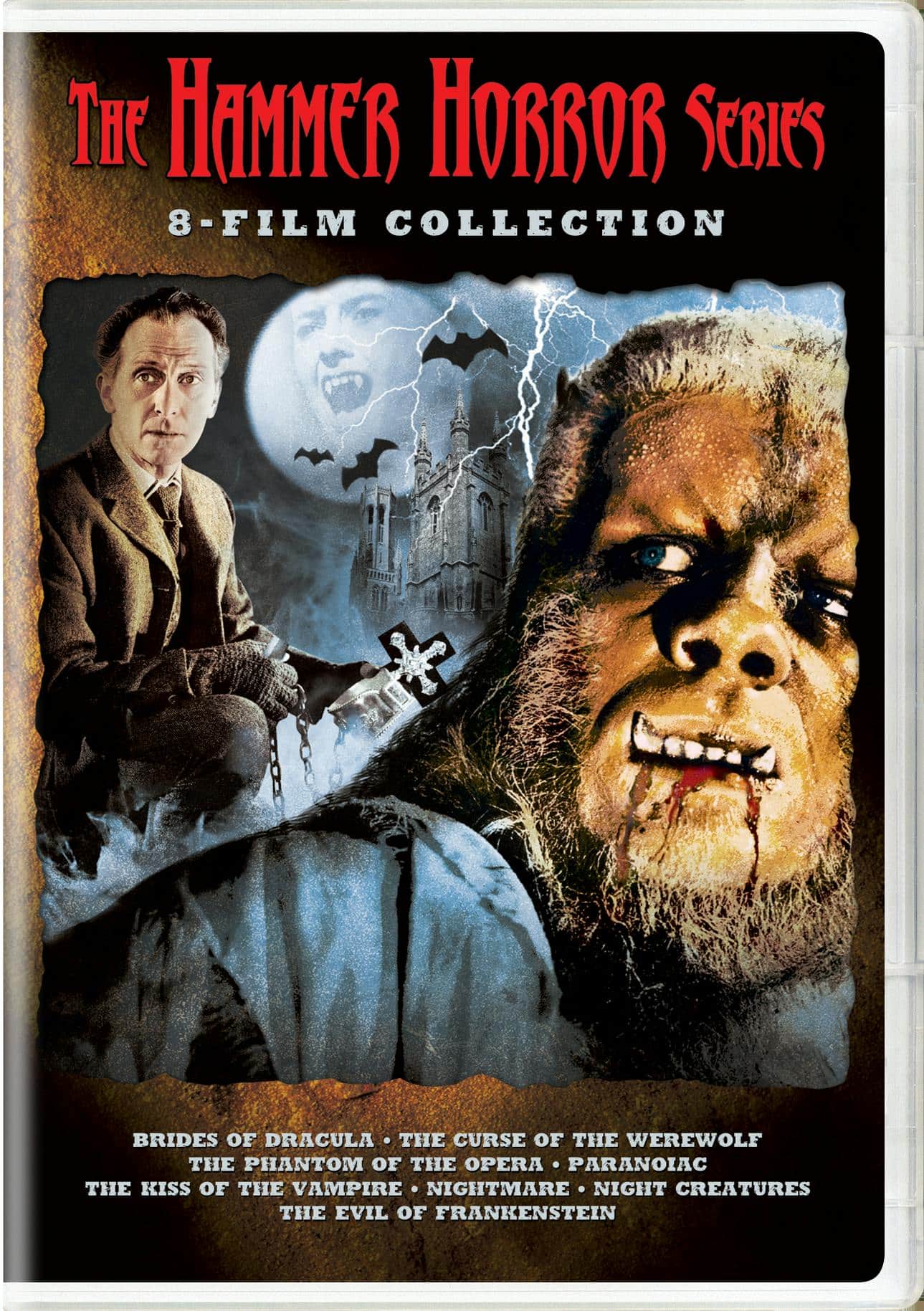 Front. The Hammer Horror Series 8-Film Collection (Box Set) [DVD].