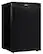 Angle. Danby - Designer 2.6 Cu. Ft. Mini Fridge - Black.