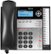 Alt View 11. AT&T - 1040 4-Line Expandable Corded Small Business Telephone - Black/White.