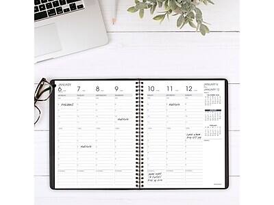 JANUARY 6 - 7 - 8 - 9 - 10 - 11 - 12

6
7
8
9
10
11
12

Fridays
Saturdays

[Daily schedule for each day]

[Monthly calendar for January]

[Additional notes and sections]