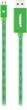 Modal - 3' Lighted Micro USB Cable - Green/Blue - Larger Front