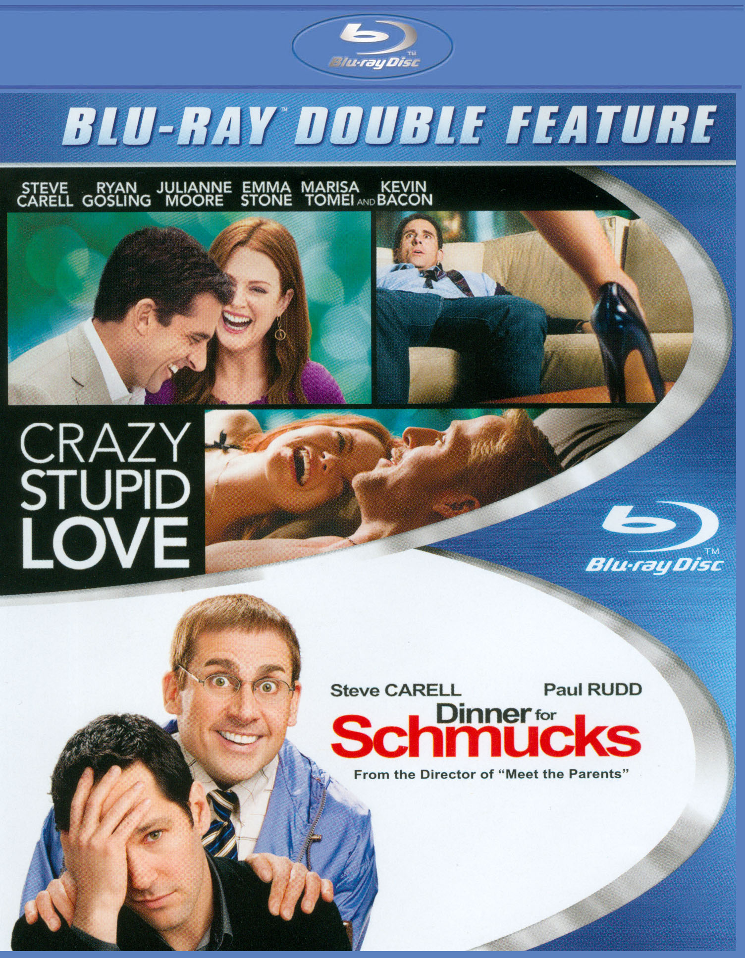 Crazy Stupid Love / Blu-ray Movie / Steve Carell / Ryan Gosling