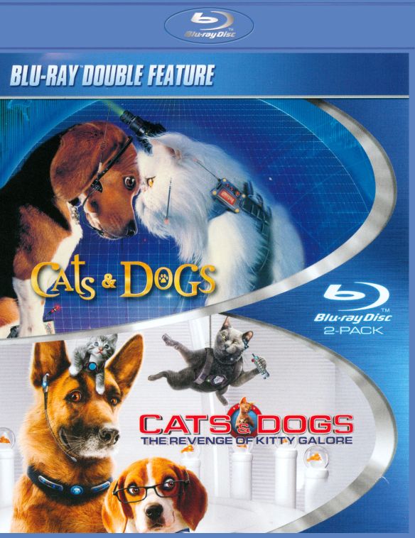  Cats &amp; Dogs/Cats &amp; Dogs: The Revenge of Kitty Galore [Blu-ray]