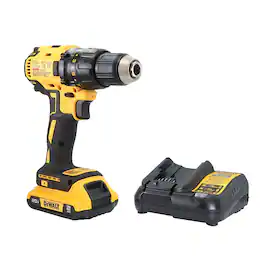Dewalt - 20V MAX Cordless Drill/Driver Kit with Battery and Charger, Brushless Motor (DCD777D1)