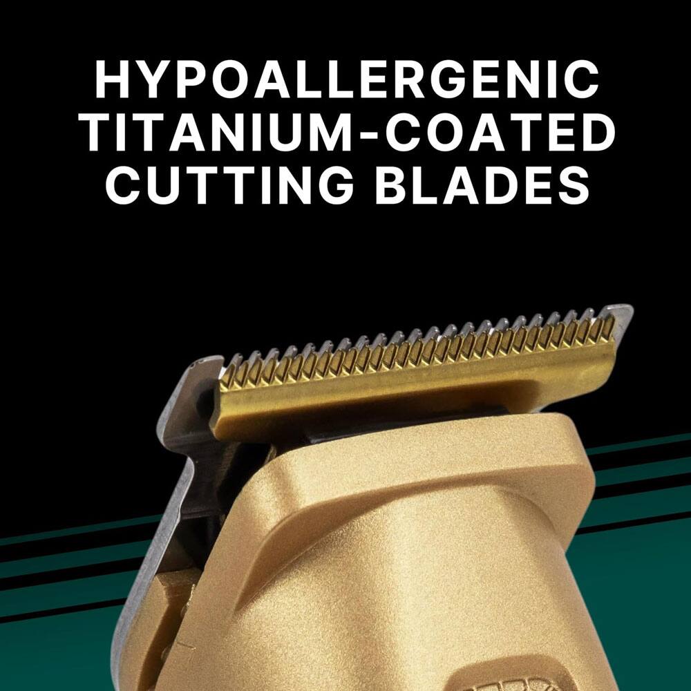 Hypoallergenic Titanium-Coated Cutting Blades