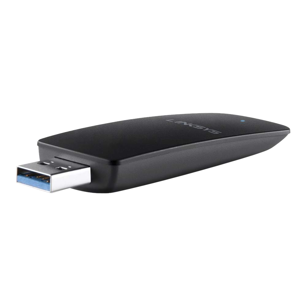 Left View: Linksys - Wireless-N USB Adapter