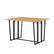 Angle Zoom. Walker Edison - Modern Metal and Wood Drop-Leaf Dining Table - Light Ash.