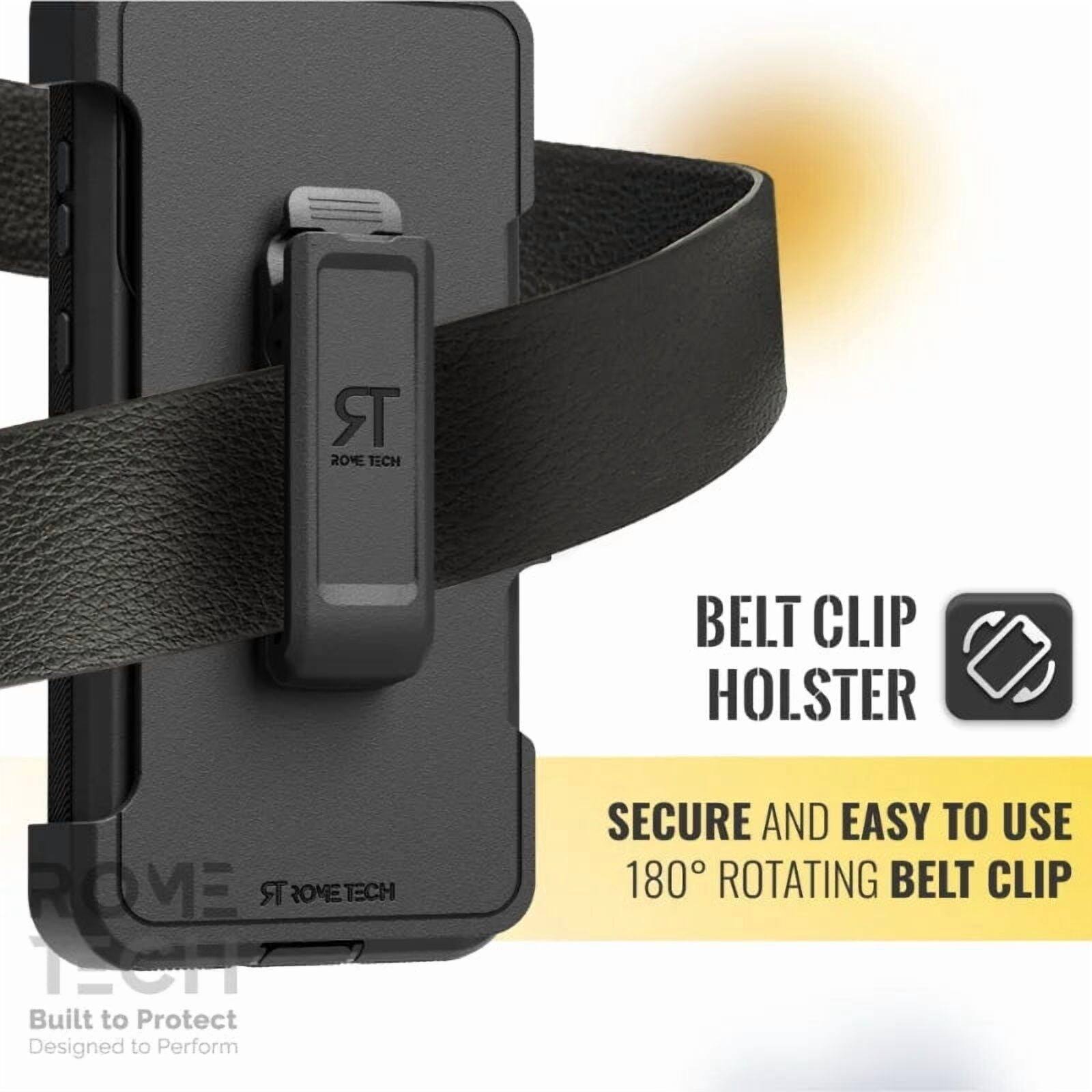 ROVE TECH BELT CLIP HOLSTER  
ROME  
ROVE TECH  
Built to Protect  
Designed to Perform  
SECURE AND EASY TO USE  
180° ROTATING BELT CLIP