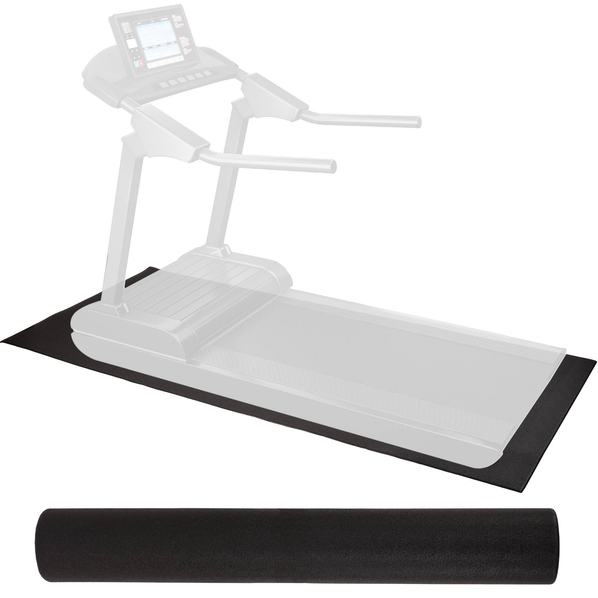 Elevon - 2' x 4' High Density Gym Fitness Equipment Mat, Floor Protection - Black