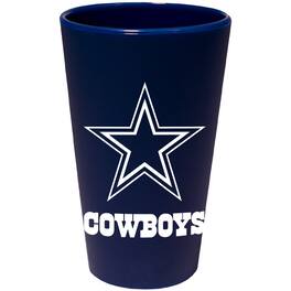 WinCraft - Dallas Cowboys 16oz. Silicone Pint Glass - Multicolor