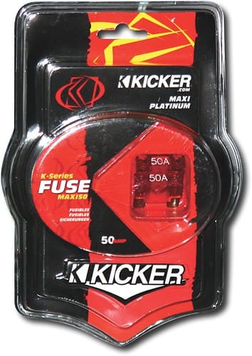Front Standard. Kicker - 50-Amp Maxi Fuse (2-Pack).