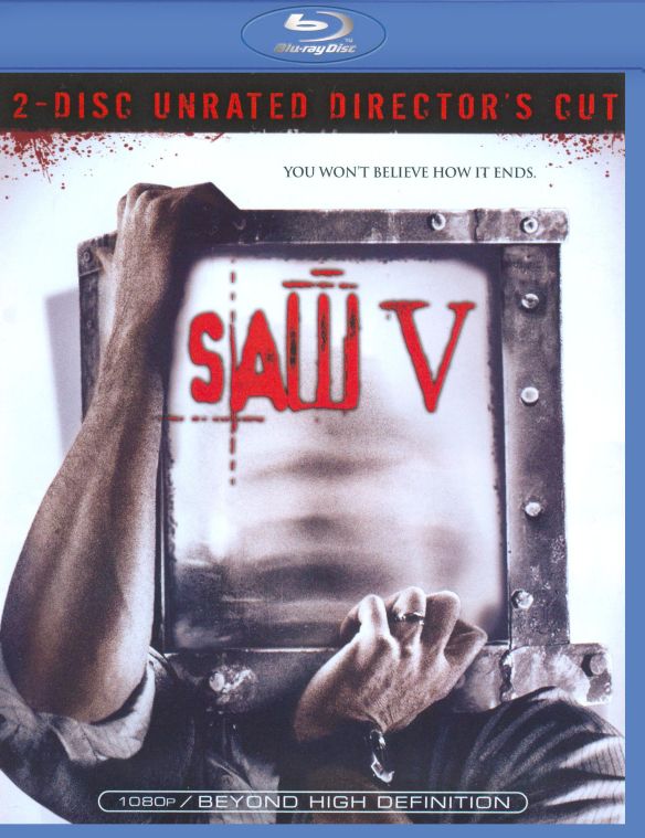  Saw V [Unrated] [Director's Cut] [2 Discs] [Blu-ray] [2008]