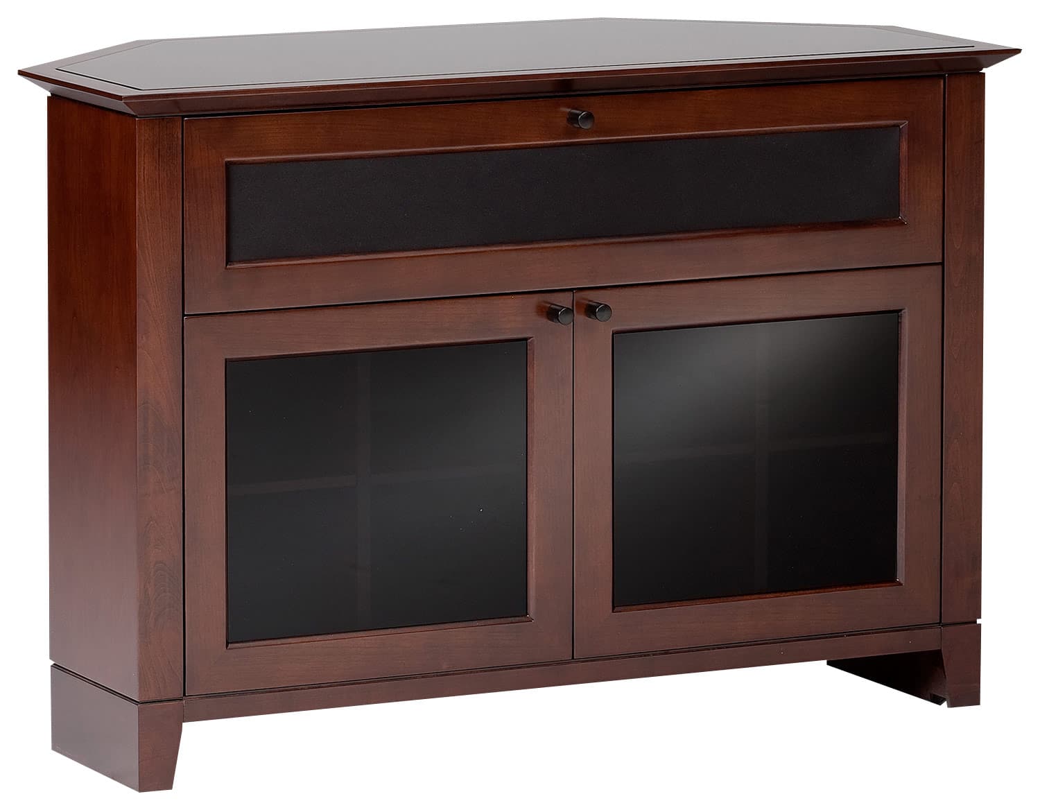 Best Buy BDI Novia Corner TV Stand for FlatPanel TVs Up to 50" Cocoa
