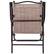 Alt View 3. Costway - Costway Set of 2 Patio Folding Sling Back Chairs Camping Deck Garden Beach - Brown.