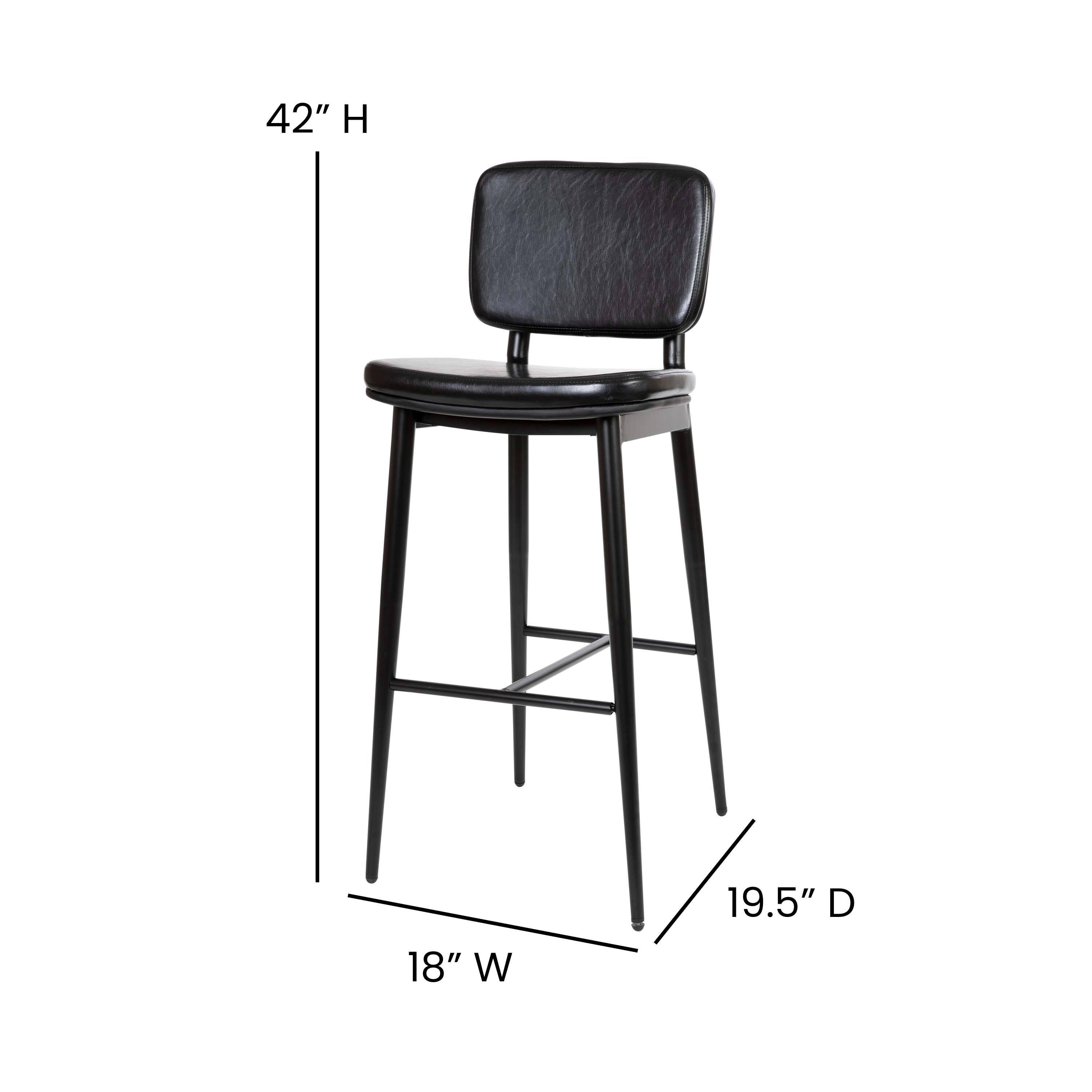 42" H 18" W 19.5" D