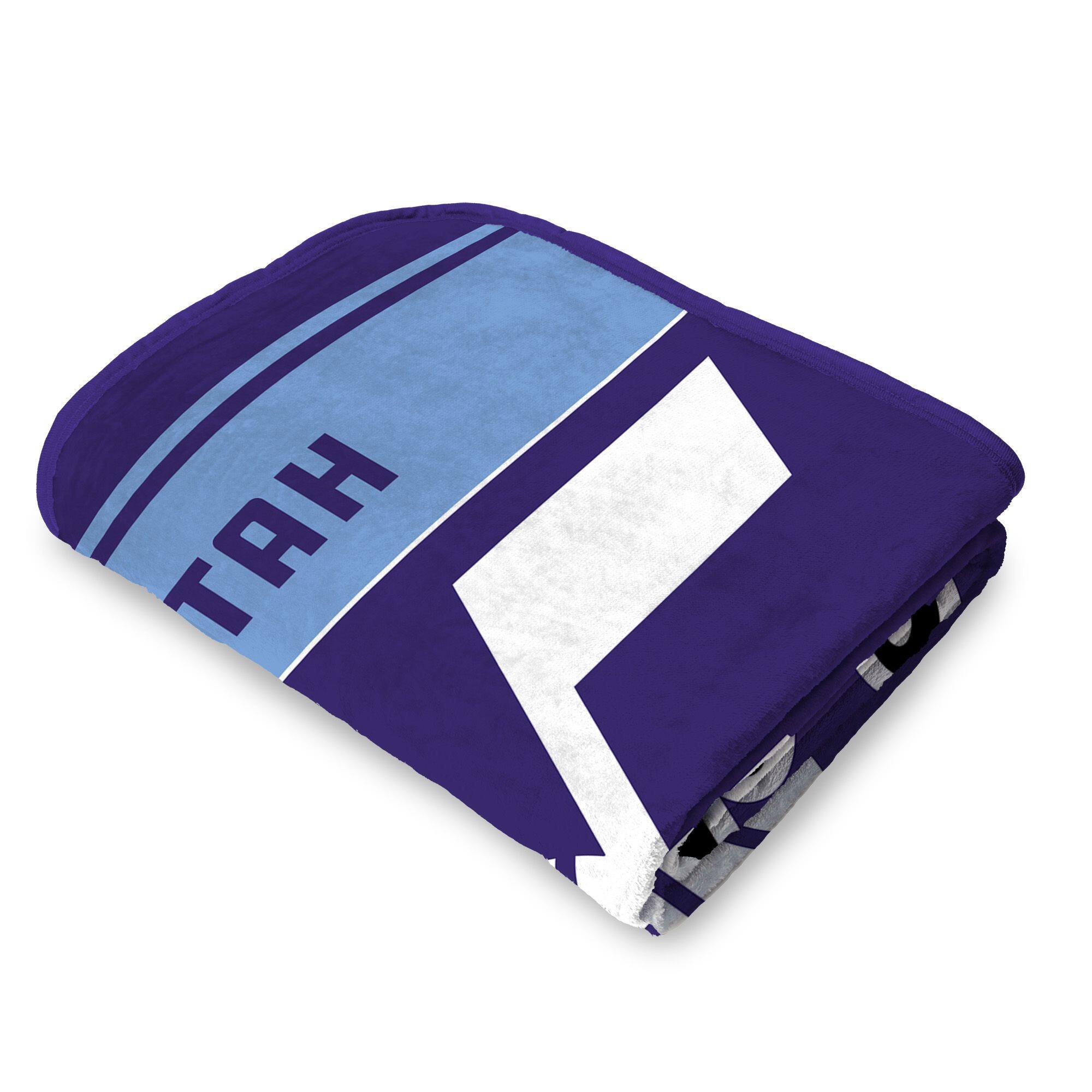 Back. Sweet Home Collection - NBA Utah Jazz 46" x 60" Microfiber Plush Throw Blanket - Blue.