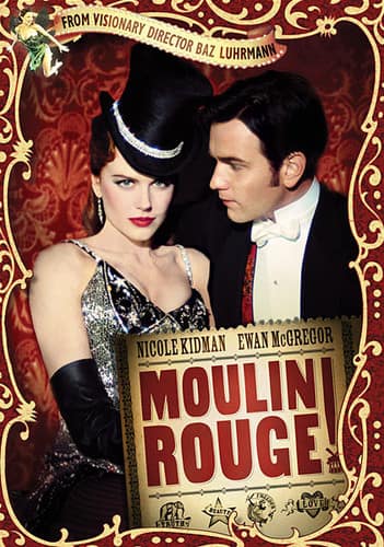 Front. Moulin Rouge   - DVD.