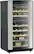 Angle Standard. Haier - 40-Bottle Wine Cellar - Black.