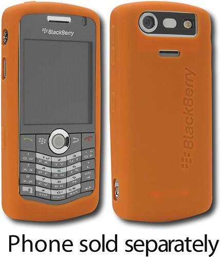 orange blackberry phone