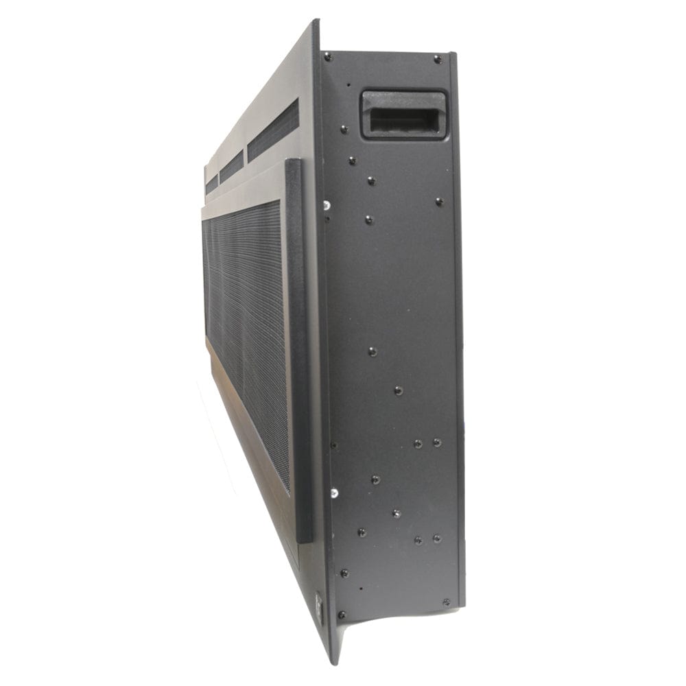 Alt View 5. Touchstone Home Products - 60 in. Wall Mounted Recessed Sideline Steel Electric Fireplace 1500W - Black.
