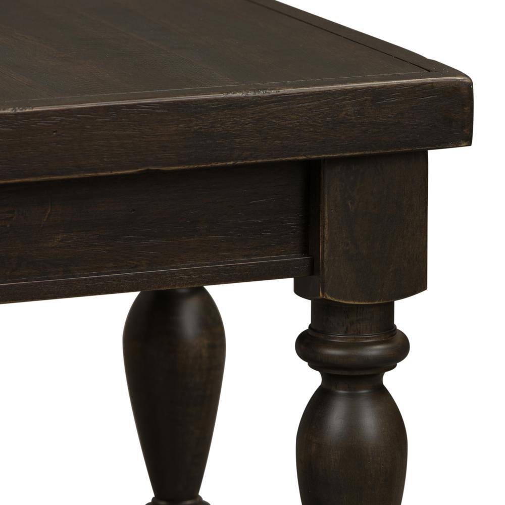 Alt View 2. Liberty Furniture Industries - Harvest Home Backless Bench (RTA) in Chalkboard - Black.