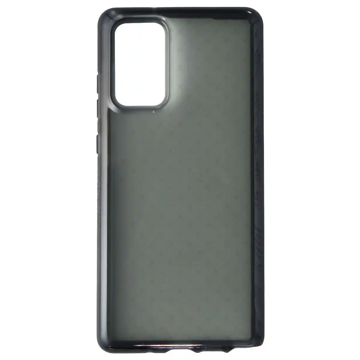 Front. Tech21 - Tech21 Evo Check Series Gel Case for Samsung Galaxy Note20 - Smokey Black - Black.