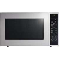 Fisher & Paykel - 1.5 Cu. Ft. Mid-Size Microwave - Stainless steel - Front_Zoom