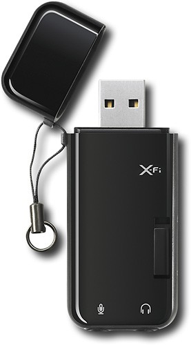 Best Buy Creative Sound Blaster X Fi Go External Usb Sound Card Sb1100