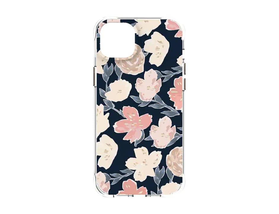 Body Glove - Karma Case with MagSafe for iPhone 14 Plus | Color: - Blush Navy Floral