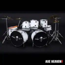 Axe Heaven - Jimmy The Rev Sullivan Mini Drum Kit Replica JR-DRUM-1 - Collectibles - Multicolor
