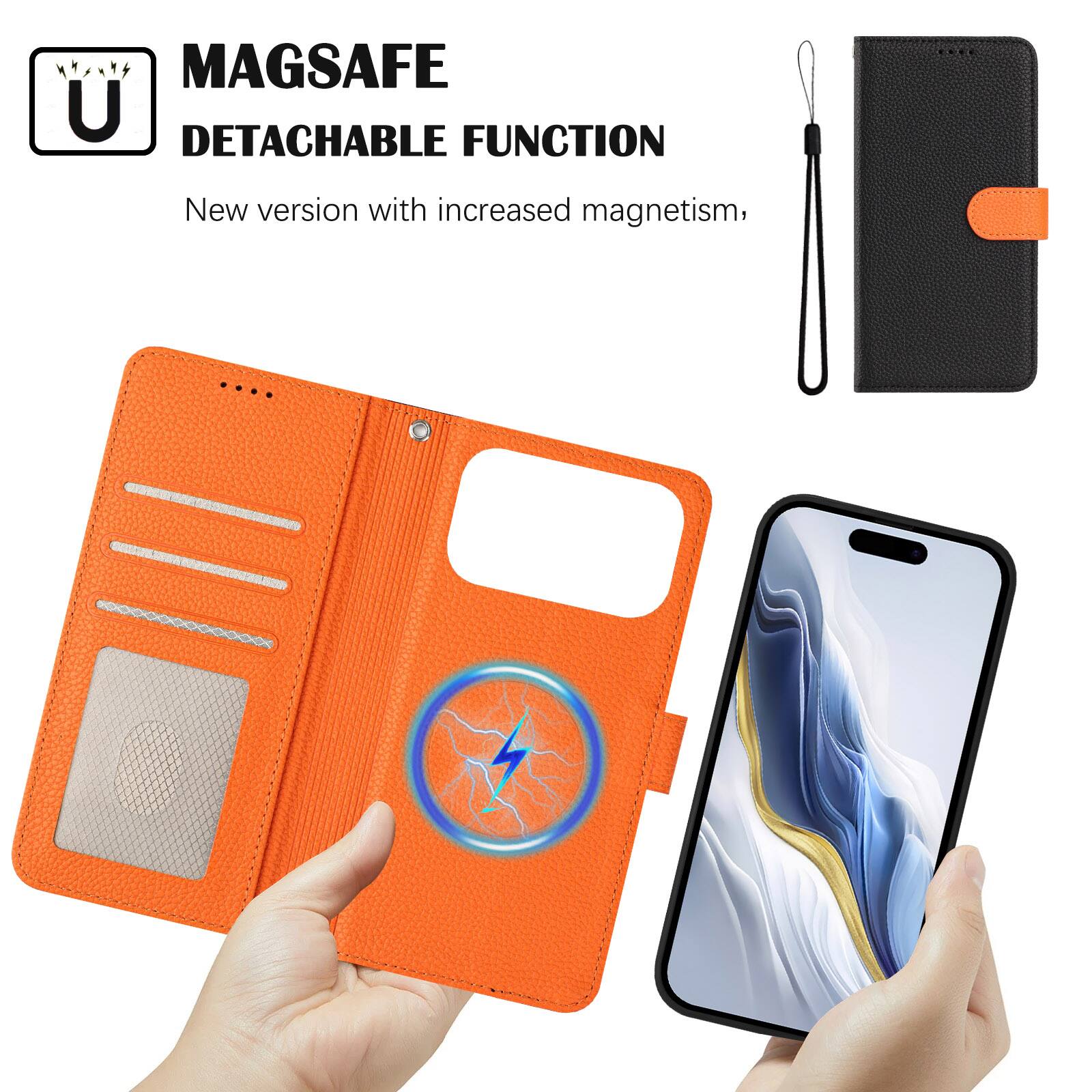 MAGSAFE  
DETACHABLE FUNCTION  
New version with increased magnetism.