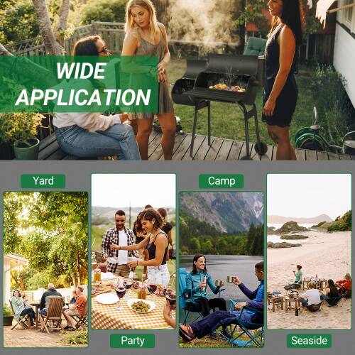 WIDE APPLICATION

Yard  
Camp  
Party  
Seaside