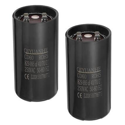 QIYUANHE CD60 ROHS 829-995 uf 40/70/21 250VAC 50-60 HZ CE ZL2024 5 01776677 9