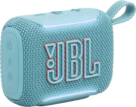 Front. JBL - Go 5 - Ultra-portable waterproof and drop-proof speaker - 2026 - Turquoise.