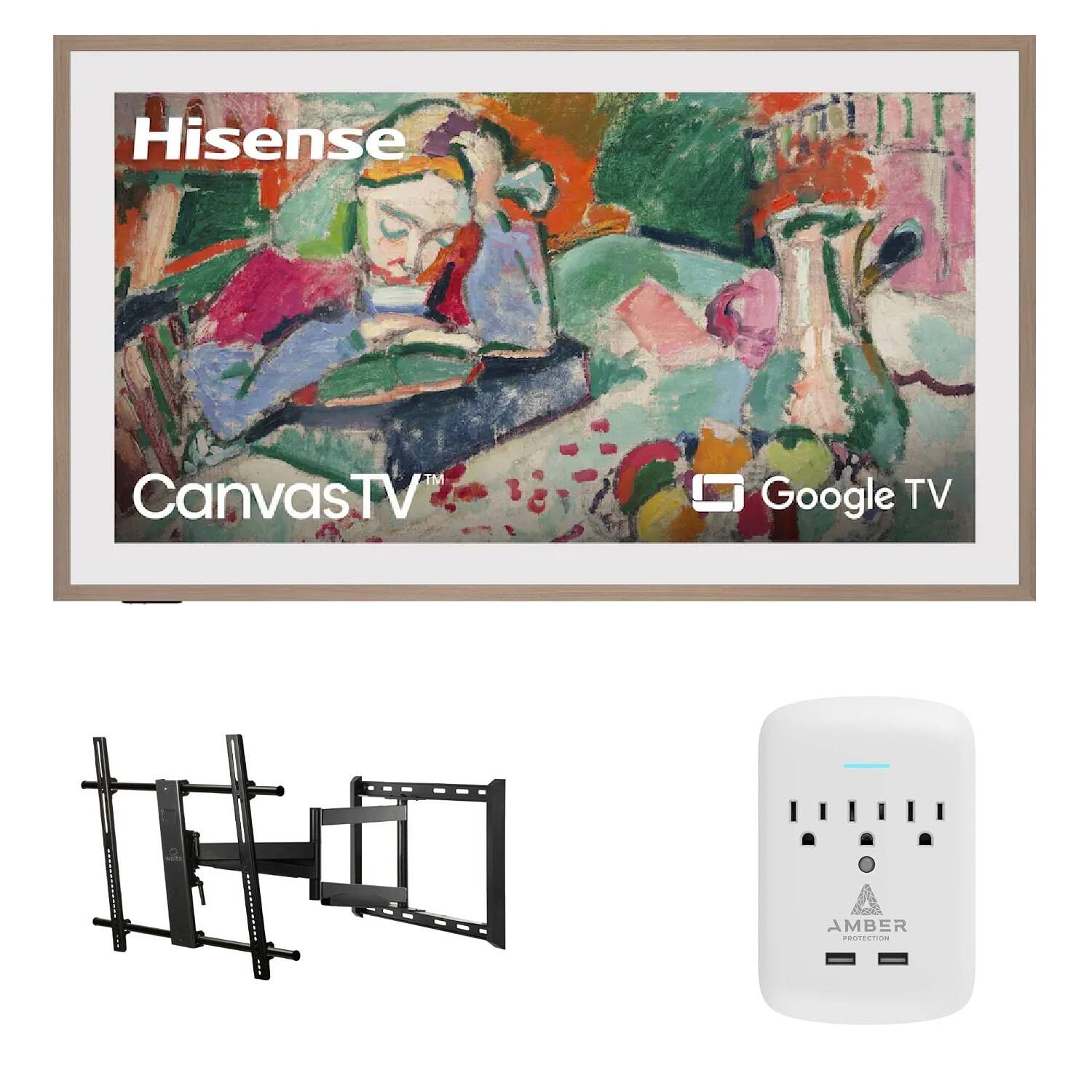 Hisense  
CanvasTV  
Google TV  
AMBER PROTECTION
