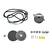 Front. GE Profile - Optional Power Conversion Kit for Compact Dishwasher PZF560HGWBB - Black.