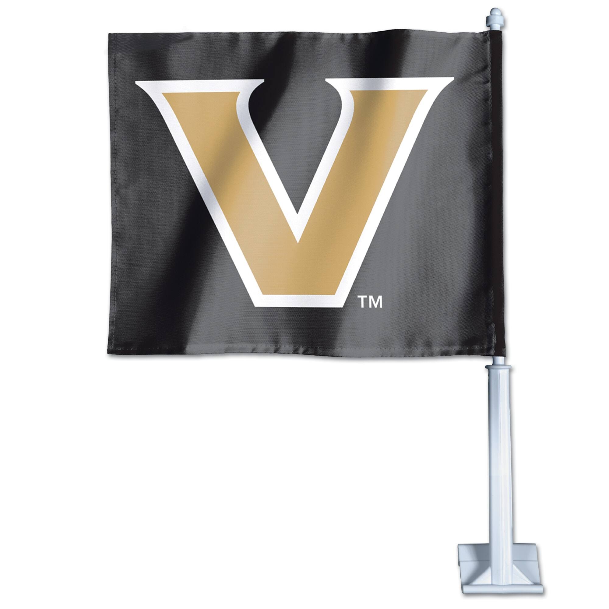 Alt View 1. WinCraft - Vanderbilt Commodores Double-Sided Car Flag - Multicolor.