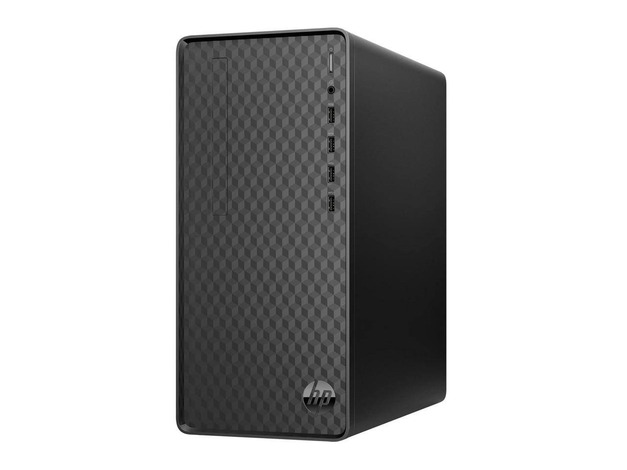 Alt View 1. HP - HP Desktop Computer Intel Core i5-13400 12GB Memory 512GB SSD Windows 11 Home M01-F300 - Black.