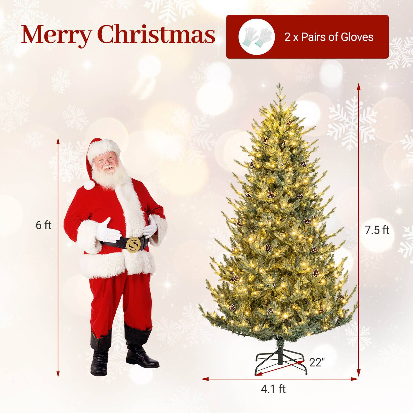 Merry Christmas

2 x Pairs of Gloves

6 ft

7.5 ft

22"

4.1 ft