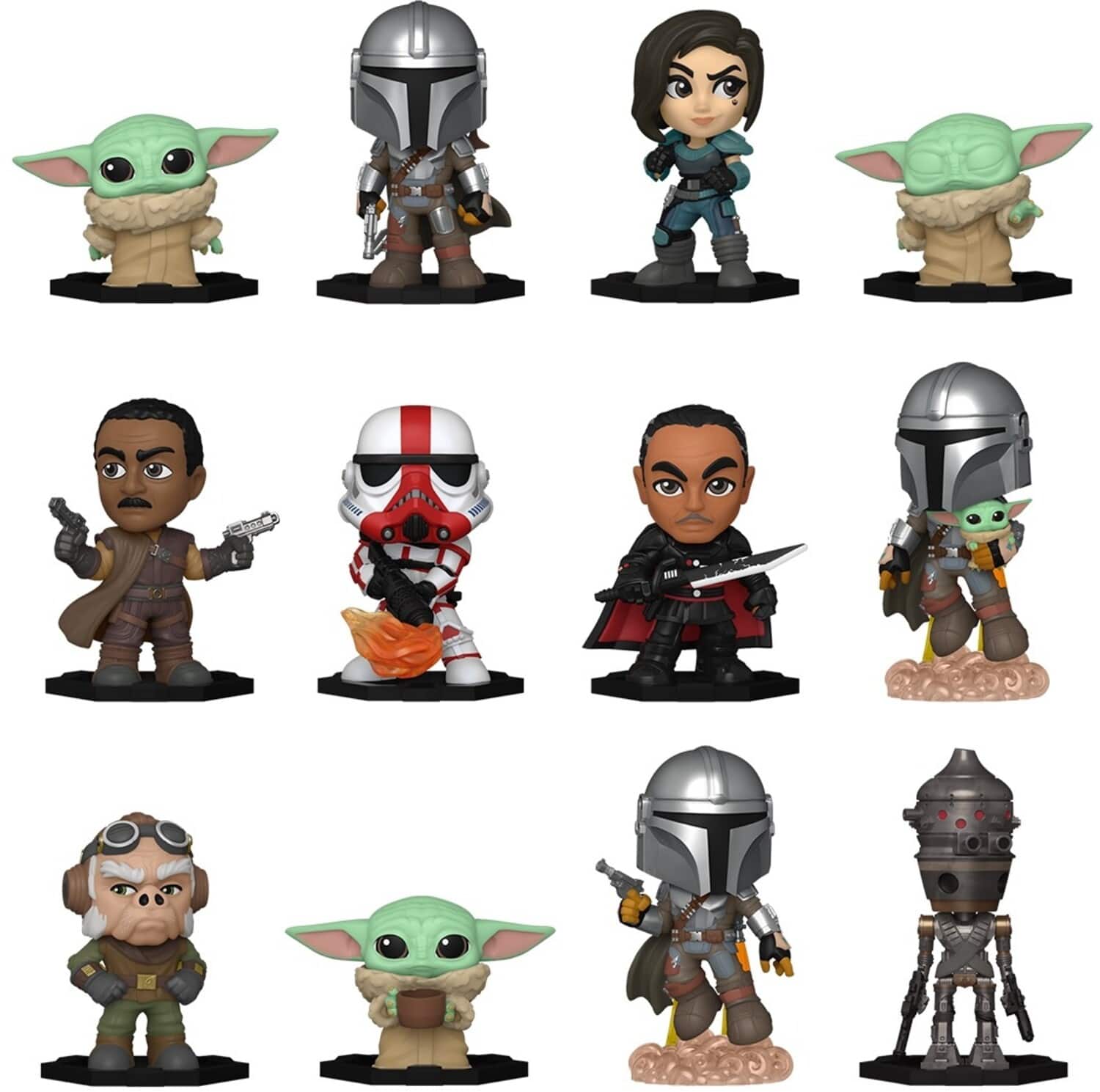 Photos - Action Figures / Transformers Funko Mystery Mini: The Mandalorian - Collectibles - Multicolor 889698545198 (One Random Mystery Mini Figure Per Purchase)
